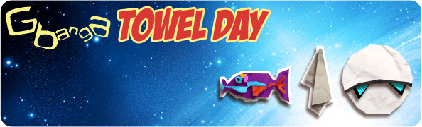 Gbanga launches special items to celebrate Towel Day