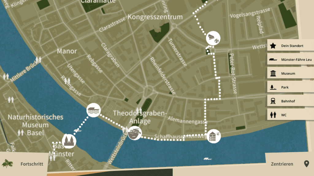 Map in «Basler StadtNatour»