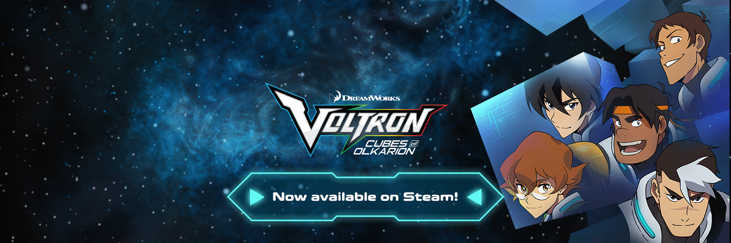 Go get our «brilliant» and «compelling» mulitplayer experience «Voltron: Cubes of Olkarion» now
